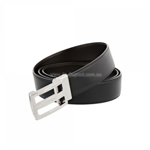 Picture of BELT AUTOLOCK RECTANGULAR SHAPE - PALLADIUM/BLACK