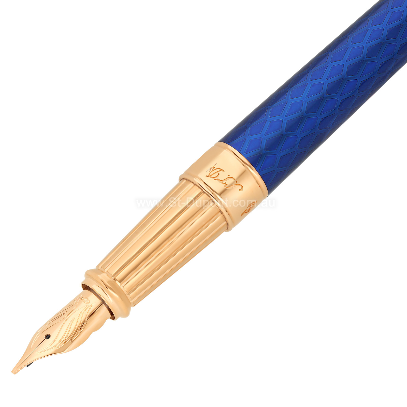 S.T. Dupont New Zealand. Line D Eternity Fountain pen Blue