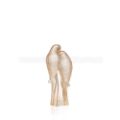 Picture of 2 PARAKEETS SCULPTURE (GOLD LUSTER)