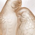 Picture of 2 PARAKEETS SCULPTURE (GOLD LUSTER)