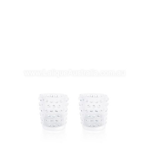 Picture of SET OF 2 MOSSI VOTIVES (CLEAR)