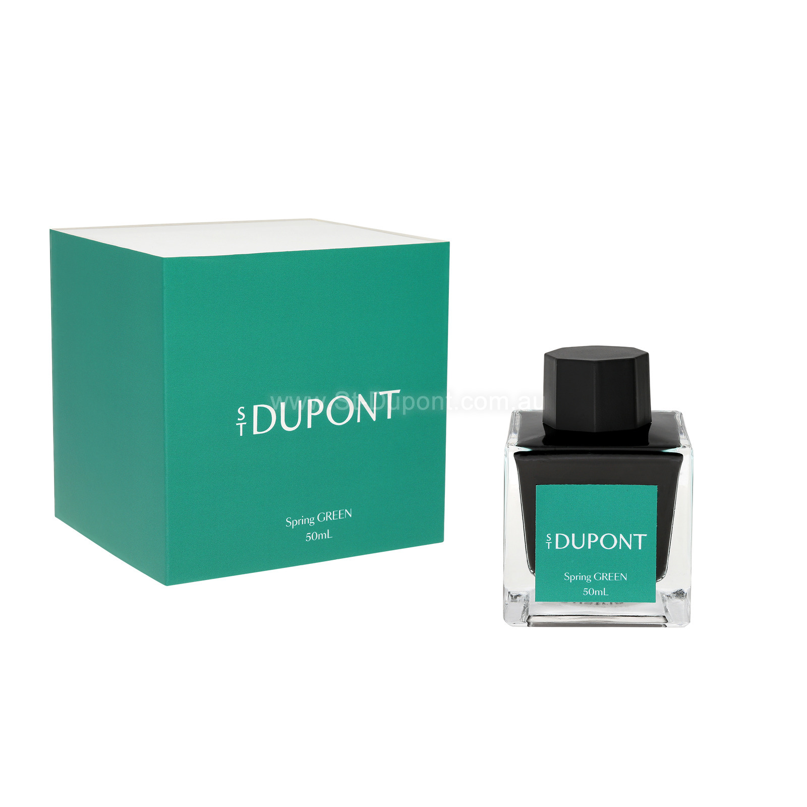 S.T. Dupont New Zealand. Inkwell 1 refill box green