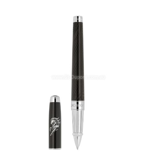 Picture of line d eternity Rollerball pen large horse black
