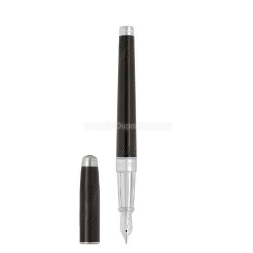 Picture of line d eternity Fountain Pen Large horsemane black