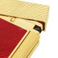 Picture of ligne 2 Horse mane guilloche horsemane red