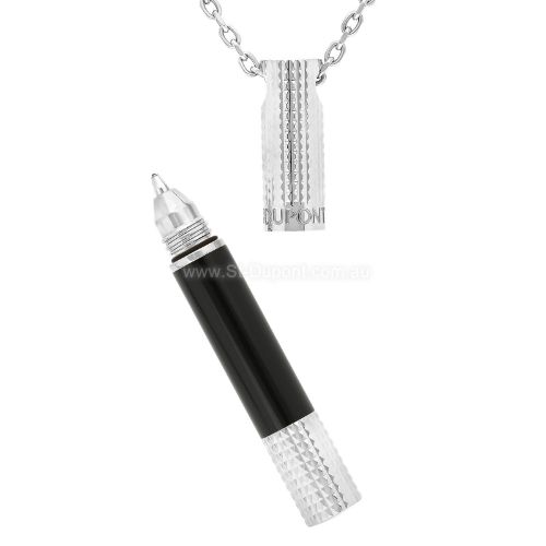 Picture of Mini pen Necklace Ballpoint pen silver