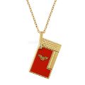 Picture of ligter necklace Lacquered lighter Wonder Woman multicolor