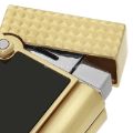 Picture of lighter necklace Lacquered lighter  golden (GLOSSY BLACK)