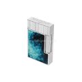 Picture of Ligne 2 Lacquered lighter Géode blue