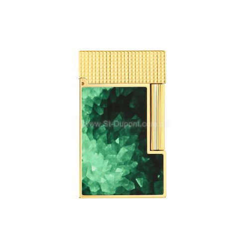 Picture of Ligne 2 Lacquered lighter Géode green