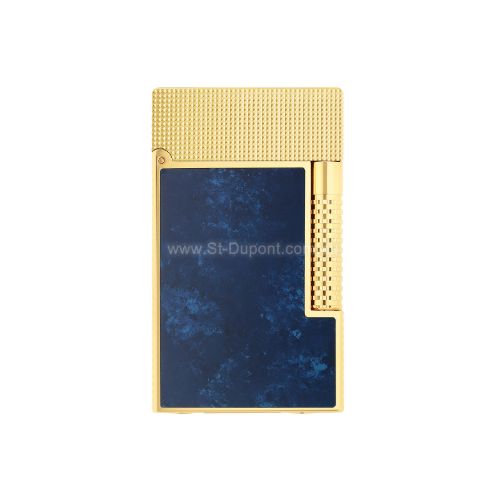 Picture of le grand dupont Lacquered lighter Savoir-Faire Popote blue